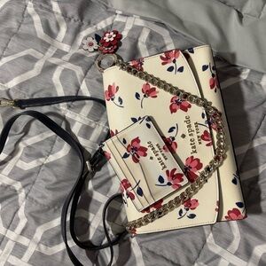 Kate Spade Carson Lily Blooms Convertible Crossbody bag